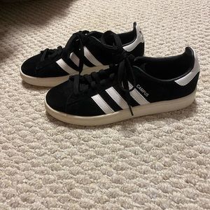 Adidas Black Campus Sneakers